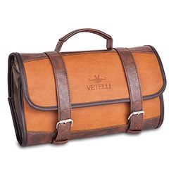 Gifts For Your Boyfriend Hanging Leather Toiletry Bag