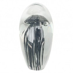 Gift Ideas For Friends Birthday Black Jellyfish Paperweight