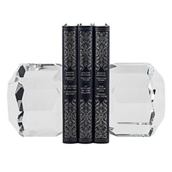 Gift Ideas For Friends Birthday Crystal Bookends Set