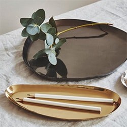 Gift Ideas For Friends Birthday Riviera Tray Gold