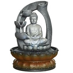 Gifts For Spiritual People Sitting Buddha Fountain