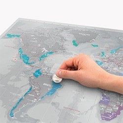 What To Get Your Friend For Her Birthday Scratch Map