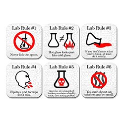 Awesome Gifts For Science Nerds Coaster Set