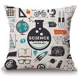 Awesome Gifts For Science Nerds Throw Pillow Case
