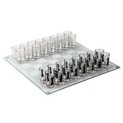 Gifts For Vodka Lovers Shot Glass Chess Set