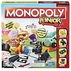 Best Gifts For A 7 Year Old Girl Monopoly Junior
