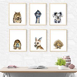 Best Gifts For Artists Animal Art Prints