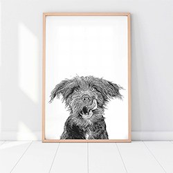 Anniversary Gifts For Her Pet Portrait