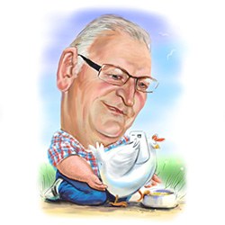 Best Gifts For Retirement Caricature Photo