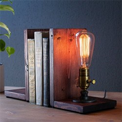 Birthday Gift Ideas For Husband Bookend Lamp