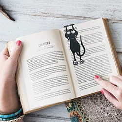 Useful White Elephant Gift Ideas For Work Curious Cat Bookmark
