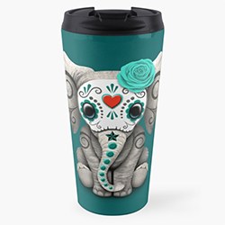 Elephant Gift Ideas Travel Mug