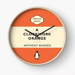 Gifts For Bookworms Clockwork Orange Clock
