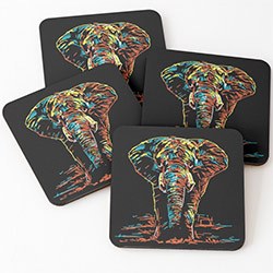 Gifts For Elephant Lovers Coasters