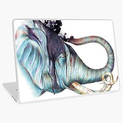 Gifts For Elephant Lovers Laptop Skin