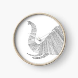 Gifts For Elephant Lovers Wall Clock