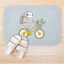 Gifts For Sloth Lovers Bath Mat