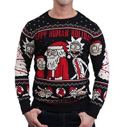 Rick And Morty Gifts Ugly Christmas Sweater