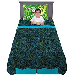 Rick And Morty Items Bed Set