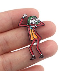 Rick And Morty Items Brooch Badge