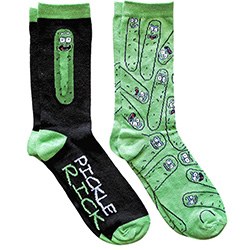 Rick And Morty Items Pickle Socks
