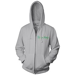 Rick And Morty Items Zip Hoodie