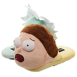 Rick And Morty Merch Plush Slippers