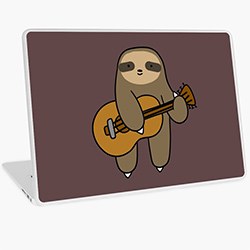 Sloth Gift Ideas Funko Laptop Skin