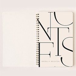 Unique Best Friend Gift Ideas Elegant Notes Notebook