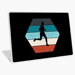 Gift Ideas For Runners Laptop Skin
