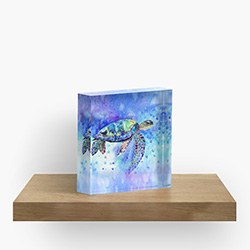 Gifts For Turtle Lovers Acrylic Block