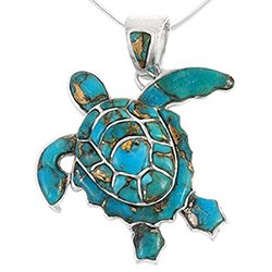 Gifts With Turtles Pendant Necklace