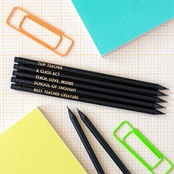 Retirement Gifts For Teachers Printed Pencils