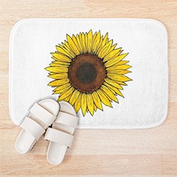 Sunflower Gift Bath Mat