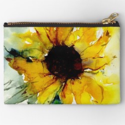 Sunflower Gift Ideas Zipper Pouch