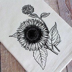Sunflower-Gifts-Tea Towel