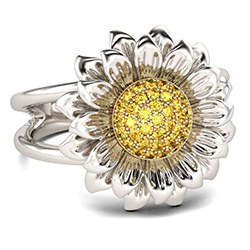 Sunflower-Jewelry-Ring