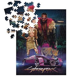 Official Cyberpunk 2077 Merch Jigsaw Puzzle