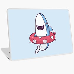 Shark Gifts Laptop Skin