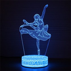 Best Gifts For Dancers 3D Night Lamp