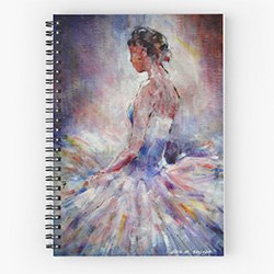Cool Gifts For Ballet Dancers Spiral Notebook