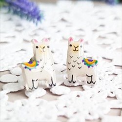Awesome Llama Gifts Earrings
