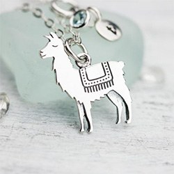 Awesome Llama Gifts Necklace