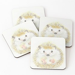 Creative Hedgehog Themed Gifts Coasters