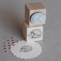 Creative Hedgehog Themed Gifts Stamp