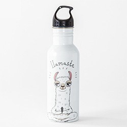 Cute Llama Gift Ideas Water Bottle