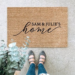 Engagement Presents For Couples Doormat