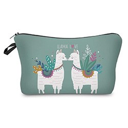 Great Llama Stuff Cosmetics Bag