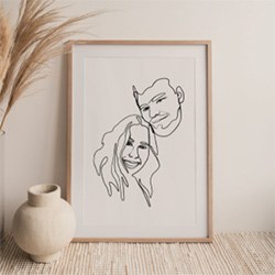 Wedding Gift Ideas For Couples Custom Portrait