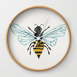 Amazing Bee Gifts Clock